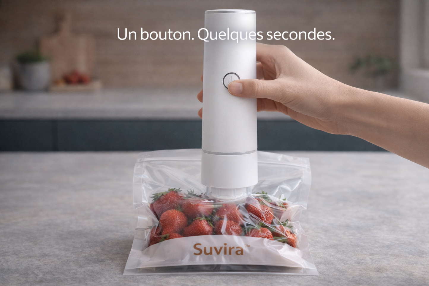 Suvira™ – Conservez plus longtemps. Gaspillez moins.